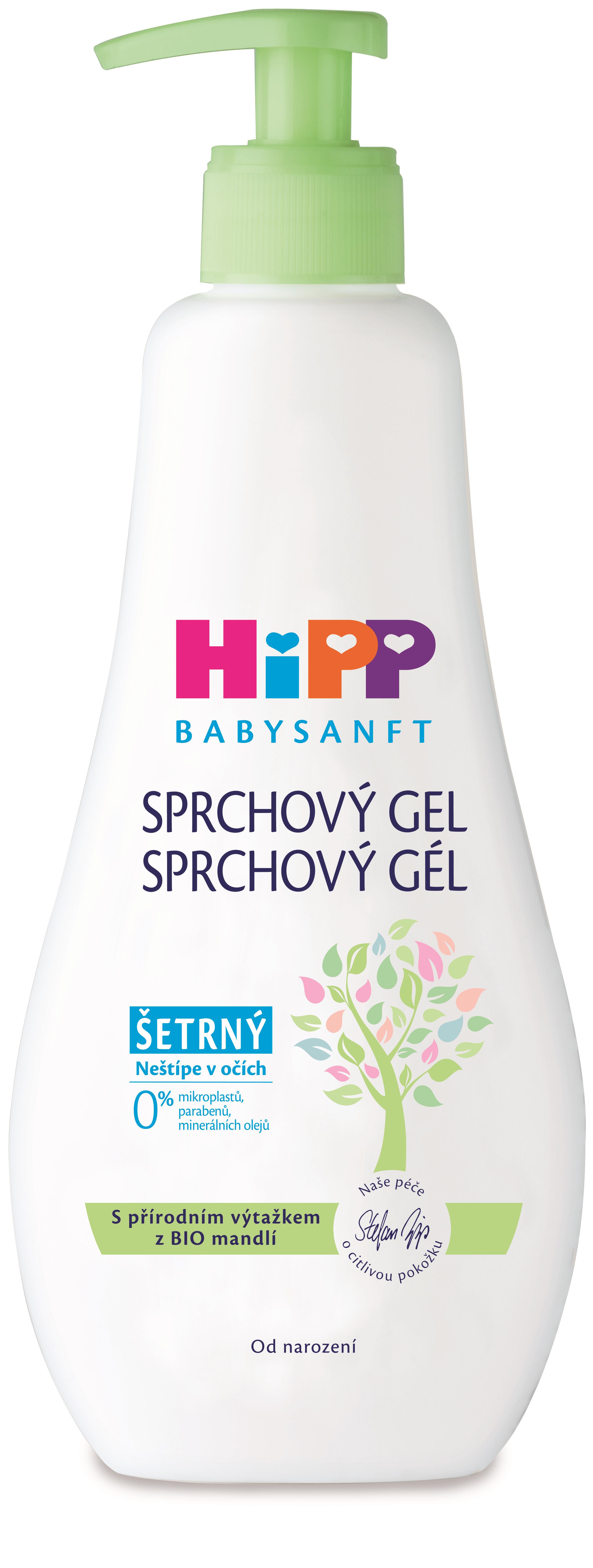 HiPP Babysanft sprchový gel 400 ml