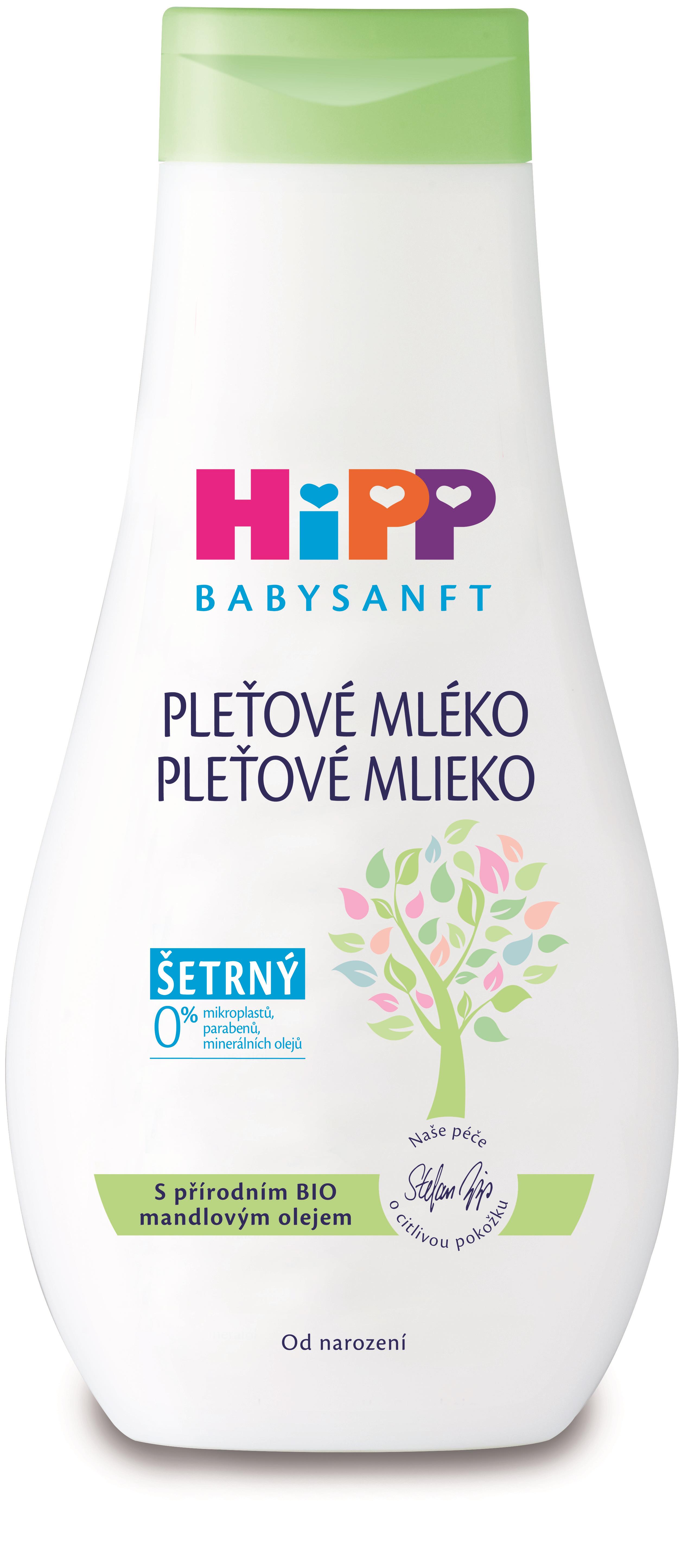 HiPP Babysanft pleťové mléko 350 ml