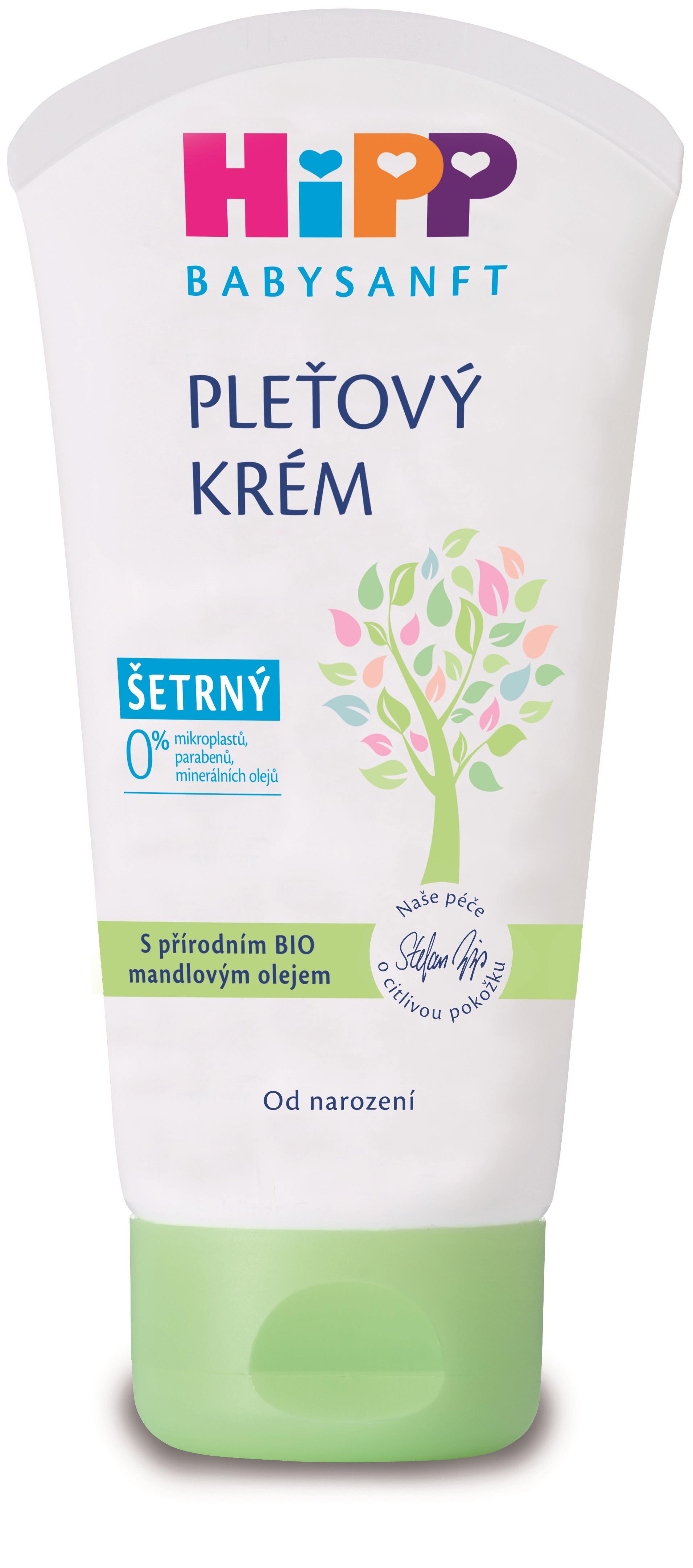 HiPP Babysanft krém na obličej a tělo 75 ml