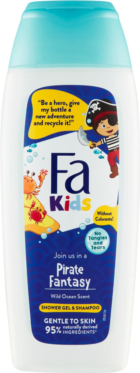FA Kids Pirate sprchový gel a šampon pro děti 400 ml