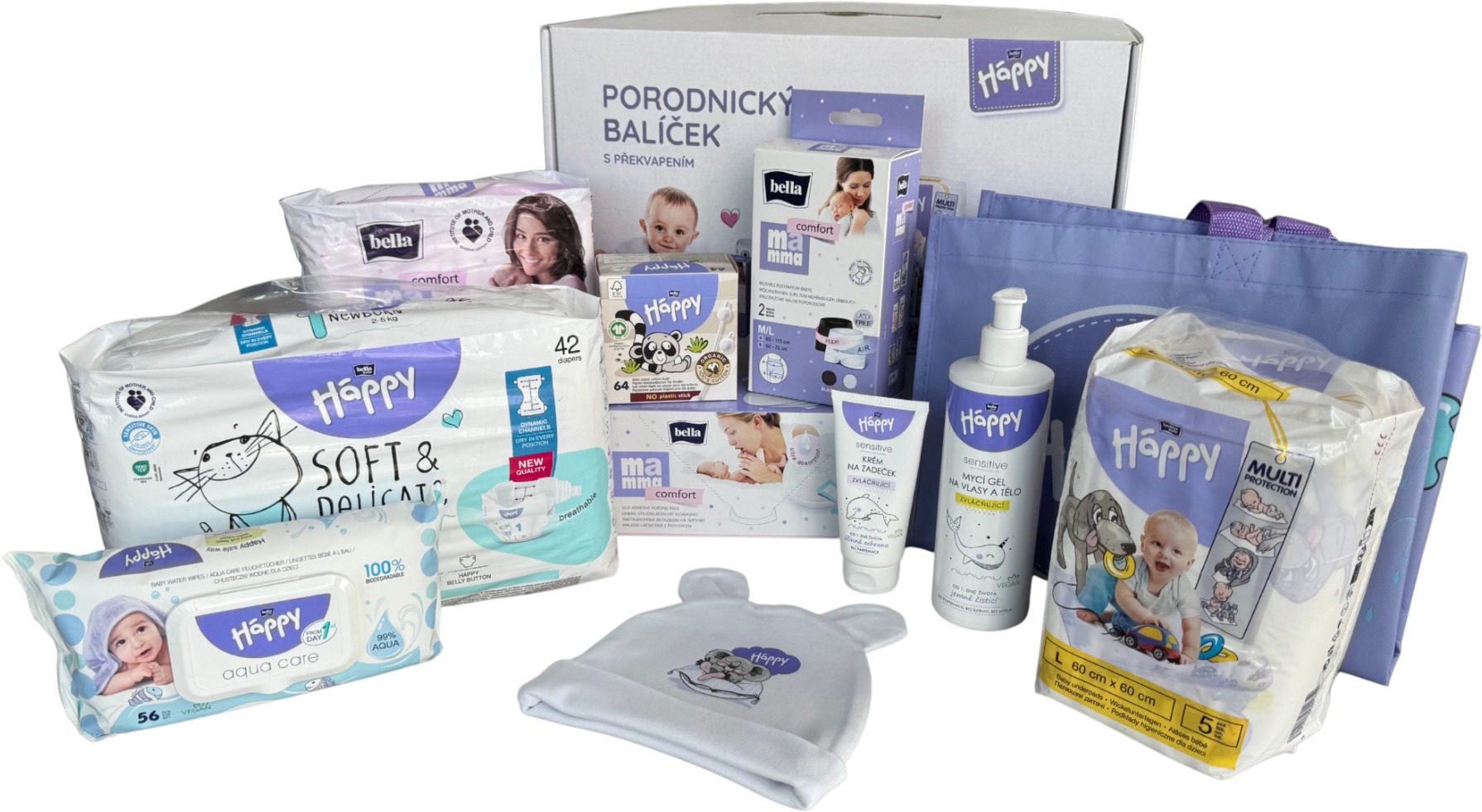 Bella Baby Happy porodnický balíček Comfort XL