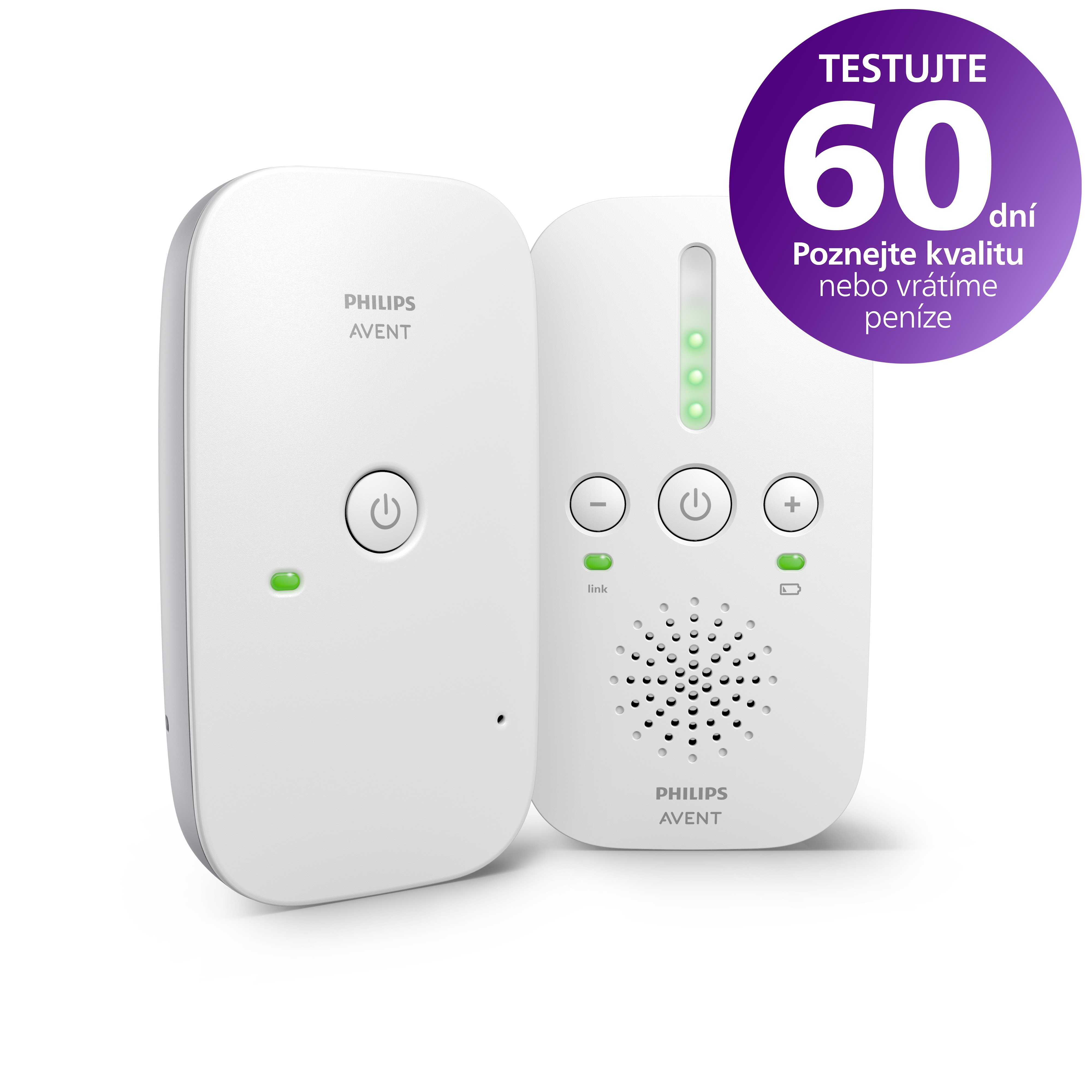 Philips AVENT SCD502/26 Audio chůvička DECT