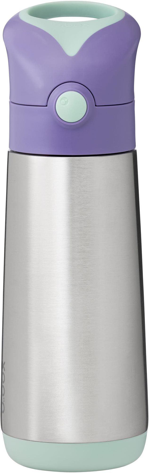 b.box Termoska na pití s brčkem 500 ml lilac pop