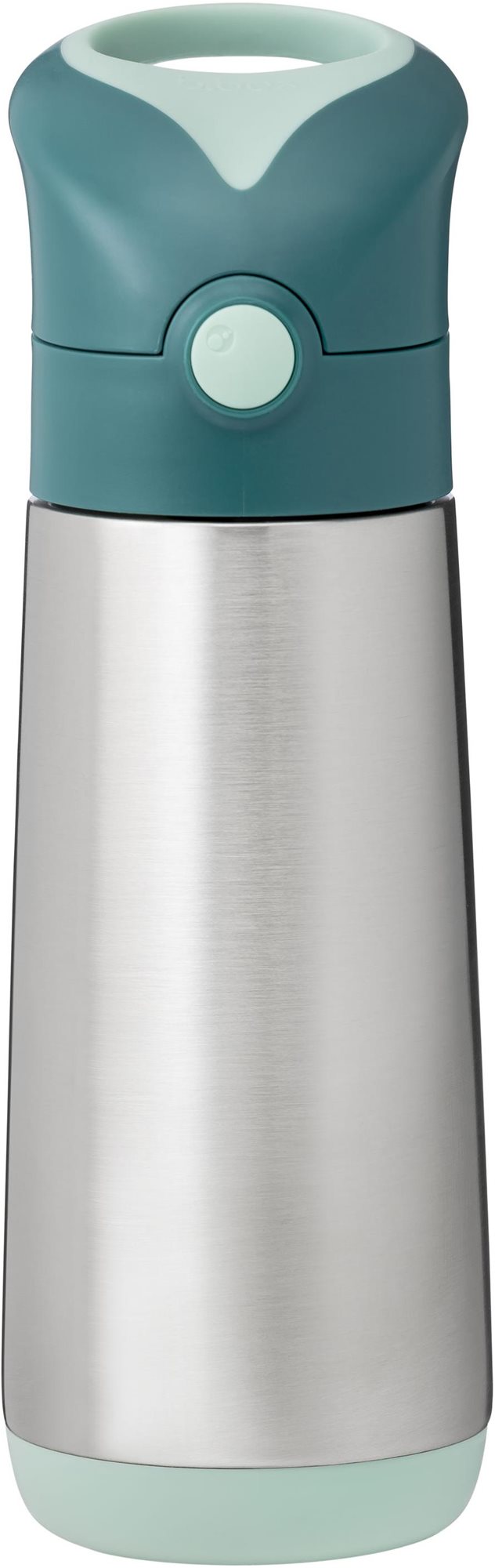b.box Termoska na pití s brčkem 500 ml emerald forest
