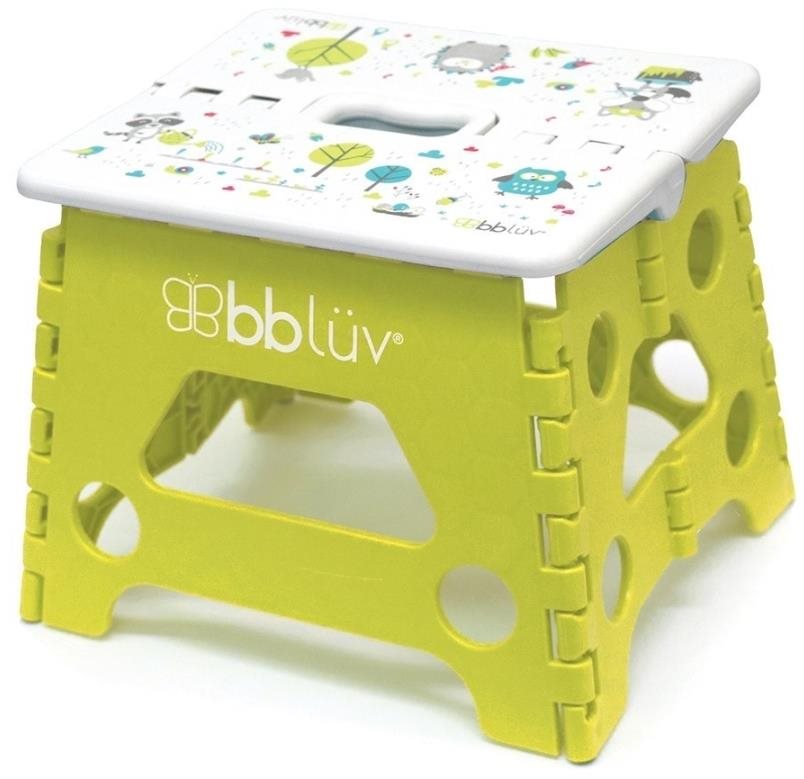 BBLÜV Stäp Skládací stolička Lime