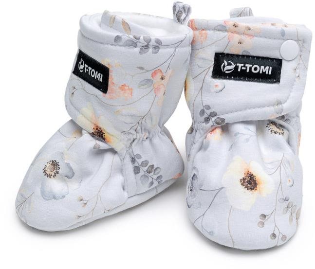 T-TOMI Capáčky Flowers (0-3 měsíce)