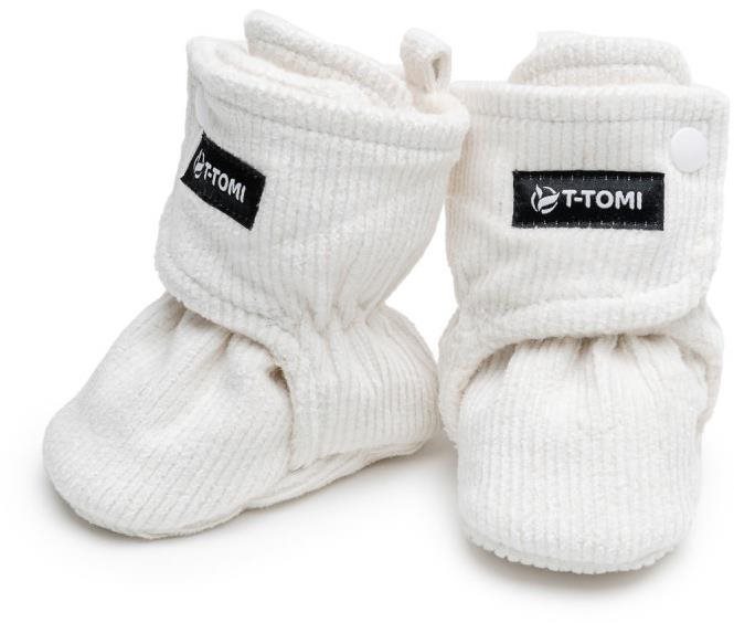 T-Tomi Capáčky Cream warm (6-9 měsíců)