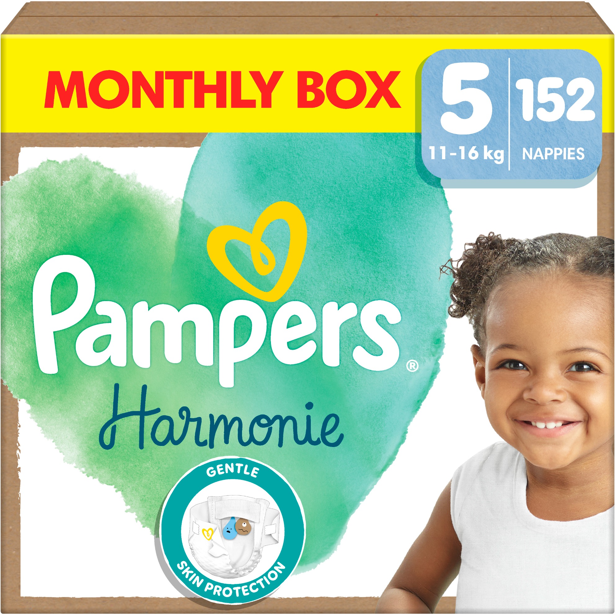 PAMPERS Harmonie Baby vel. 5 (152 ks)