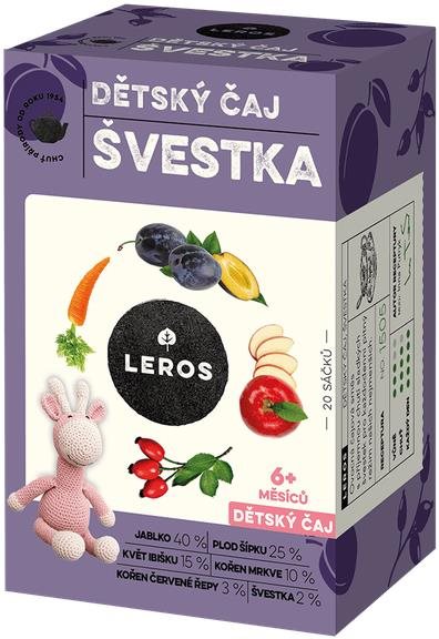Leros Dětský Švestka 20 × 2,0 g