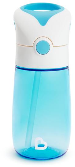 Munchkin Hrneček s brčkem Flip & Go™ modrý 355 ml