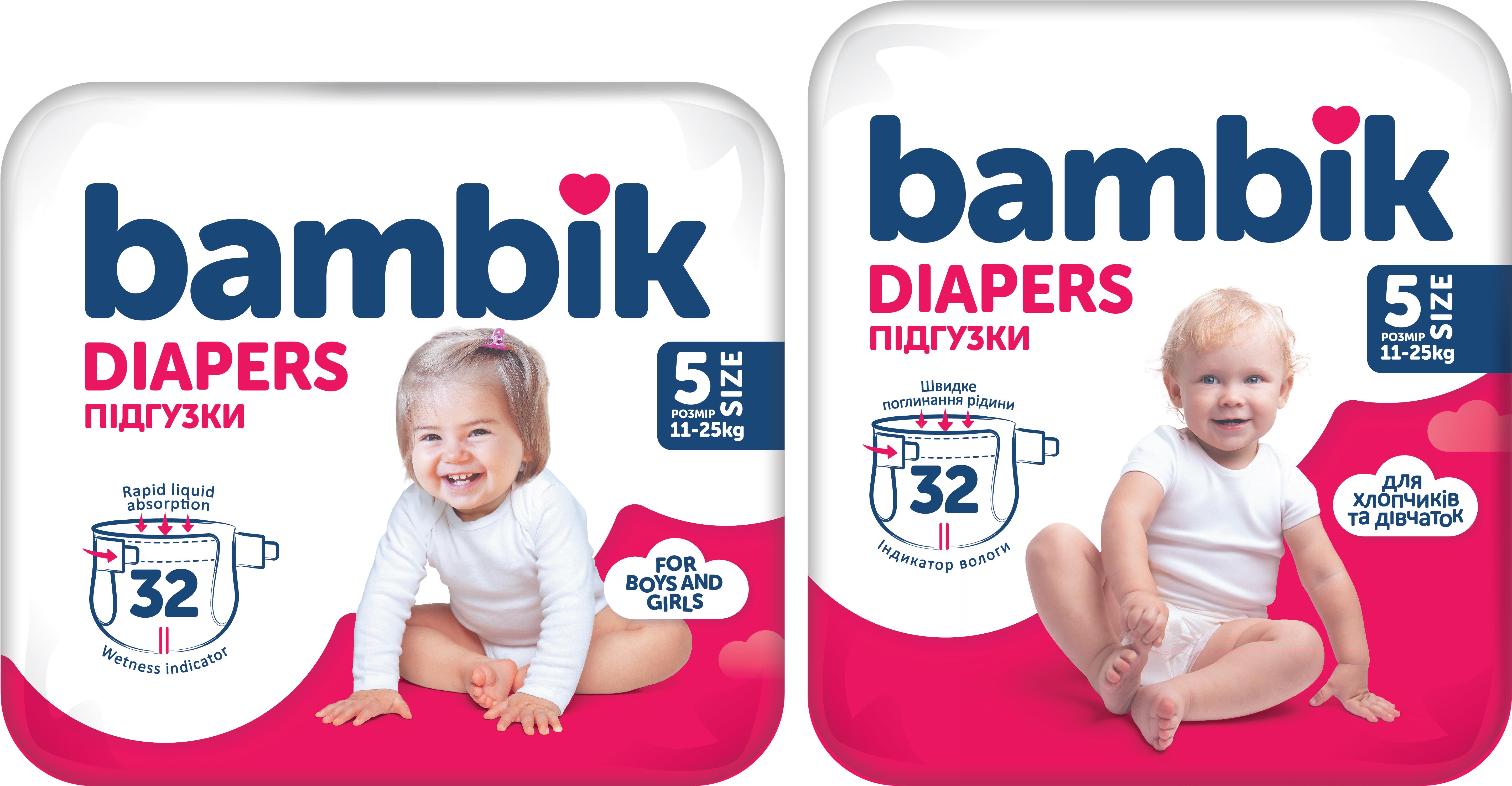 Bambik vel. 5 (32 ks)
