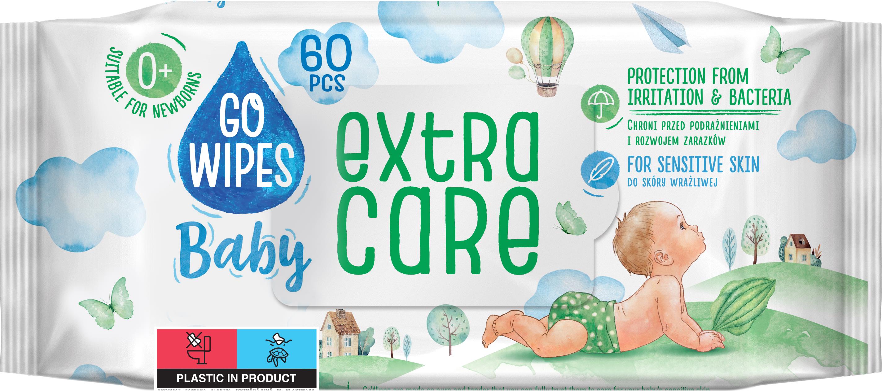 GoWipes Extra care 60 ks