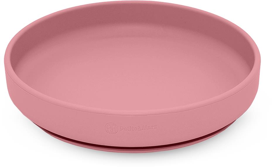 PETITE&MARS Talíř silikonový s přísavkou Take&Match Dusty Rose