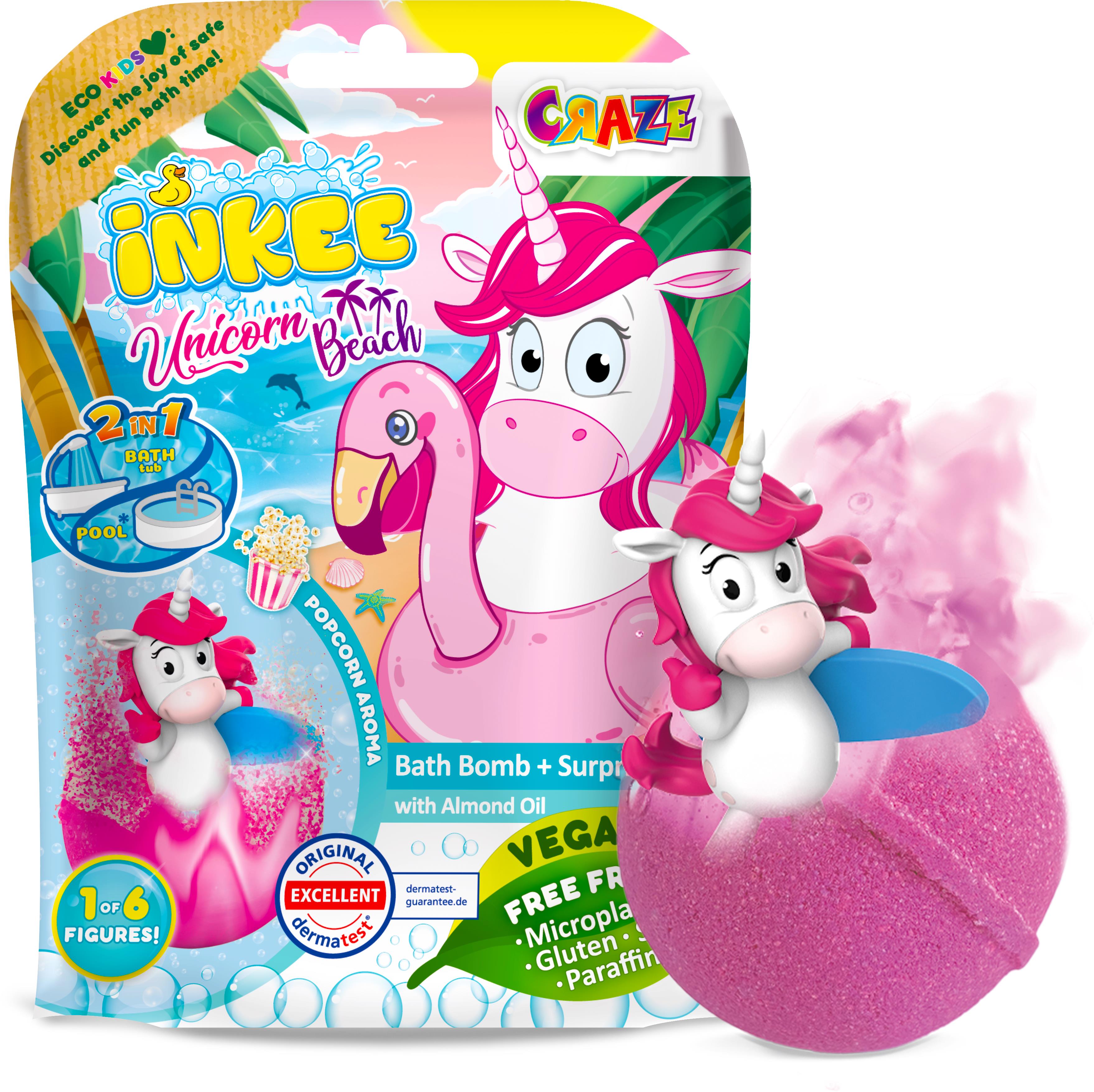 CRAZE Inkee s překvapením Plážový jednorožec