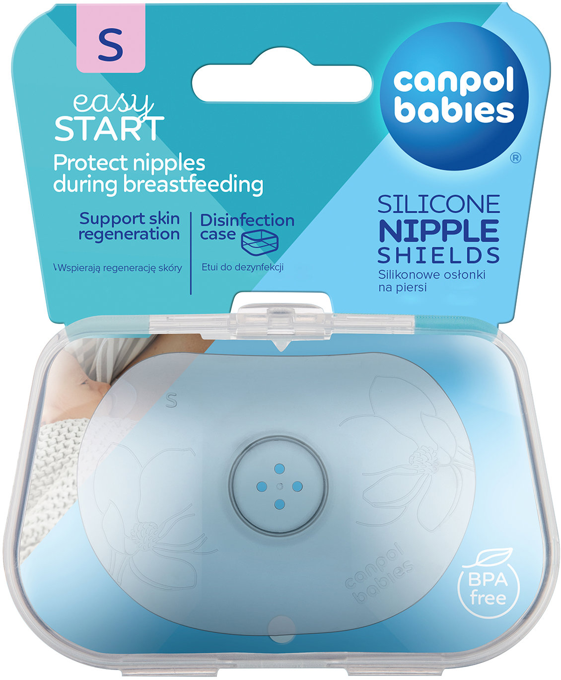 Canpol babies Easy Start vel. S 2 ks