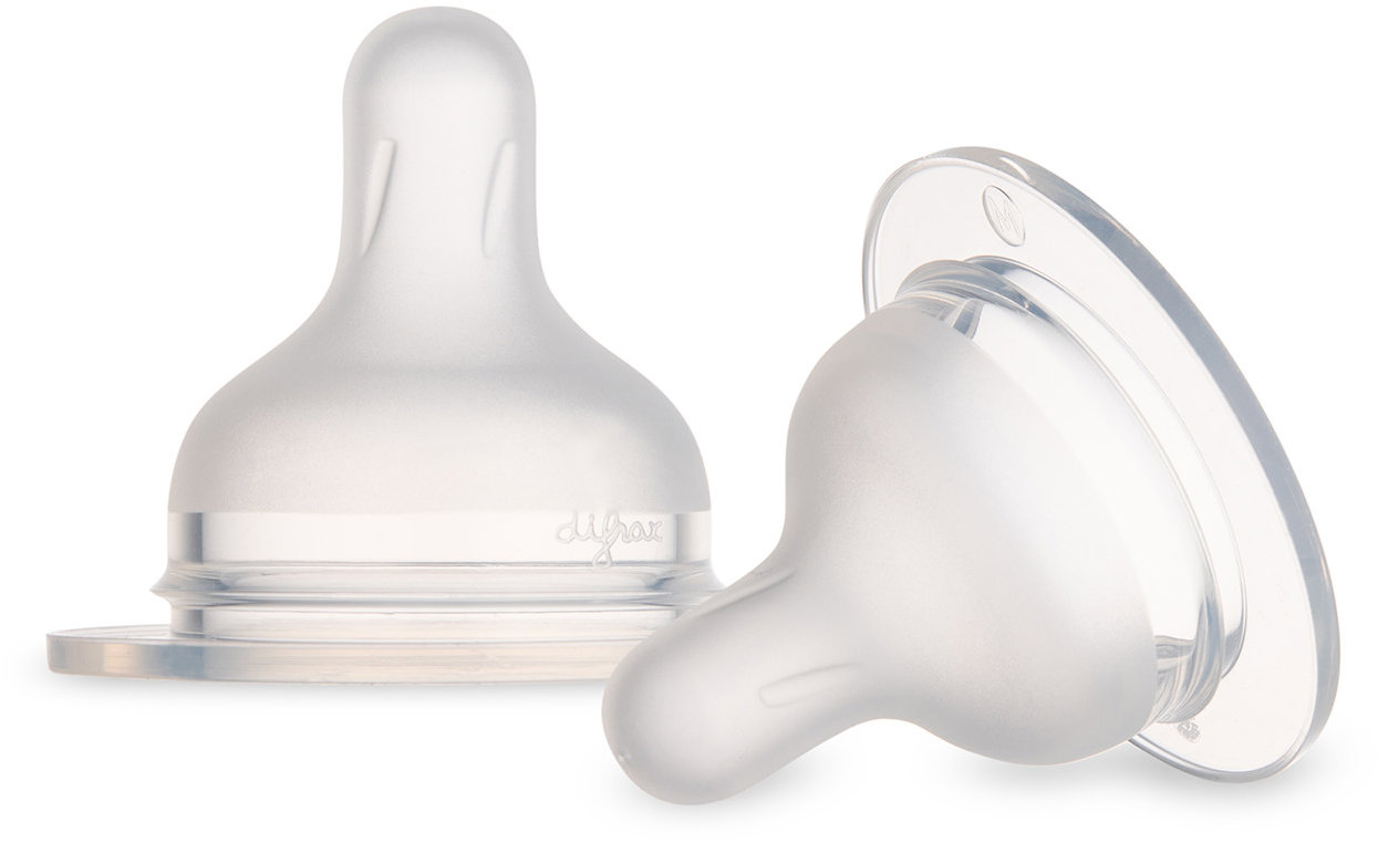 Canpol babies Savička silikonová k lahvi S-Shape 3m+ 2 ks