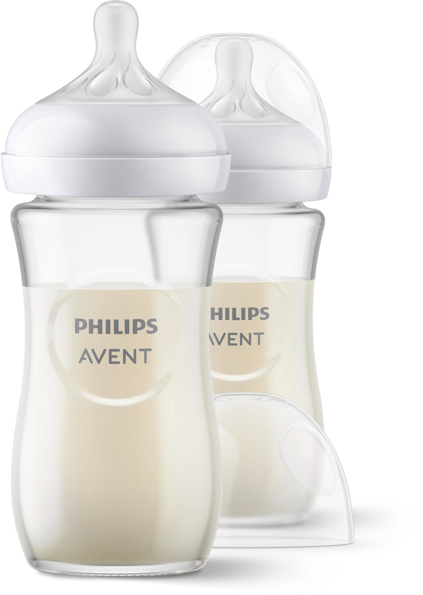 Philips AVENT SCY933/02 Láhev Natural Response skleněná 240 ml, 3-6m, 2 ks