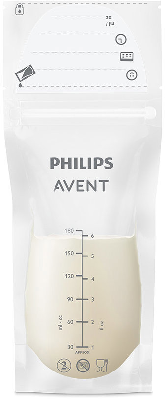 Philips AVENT SCF603/25 Sáčky na mateřské mléko 180 ml, 25 ks