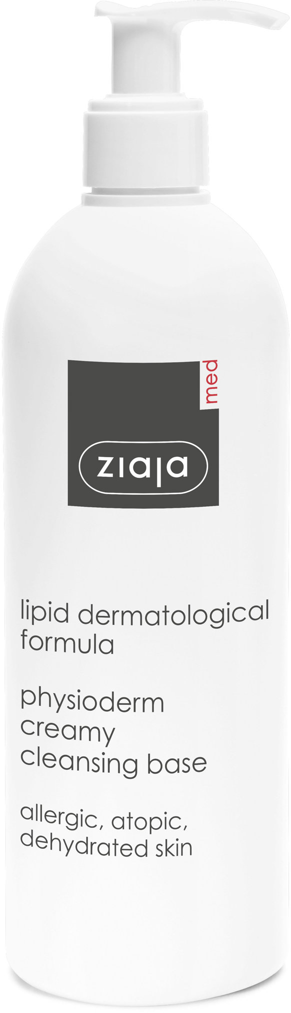 ZIAJA Med Lipidová kúra krémová mycí báze 400 ml