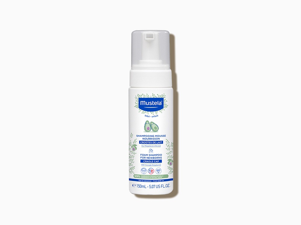 MUSTELA Pěnový šampon pro novorozence 150 ml