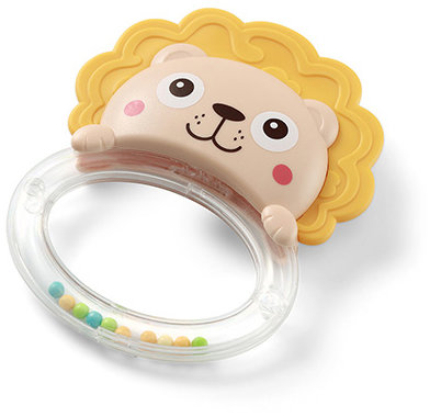 BabyOno Chrastítko s kousátkem Lion 0 m+