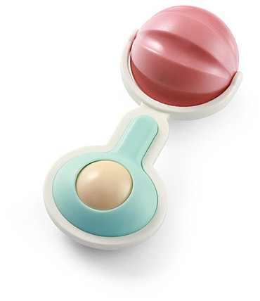 BabyOno Chrastítko s kousátkem Barbell 0 m+