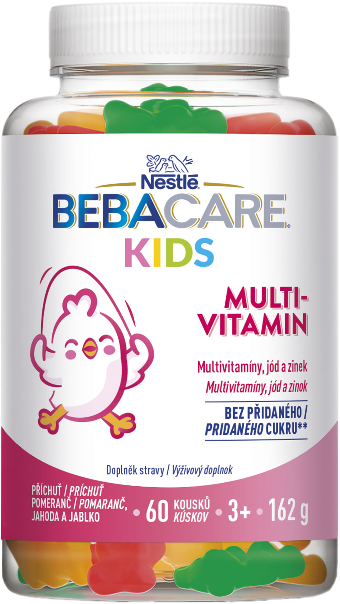NESTLÉ Bebacare Kids Gummies Multivitamin 60 ks