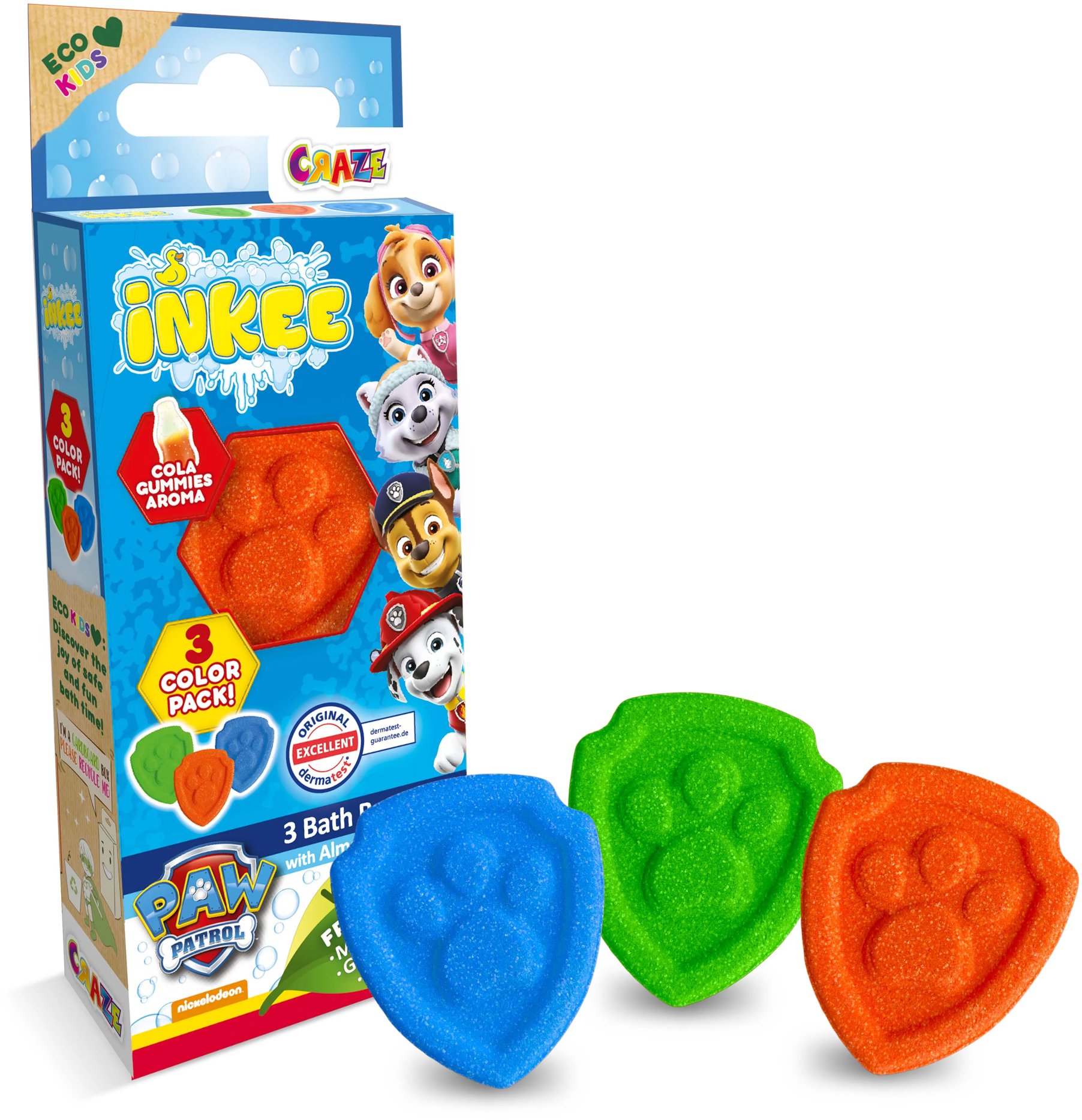 CRAZE Inkee Tlapkova patrola 3 × 15 g