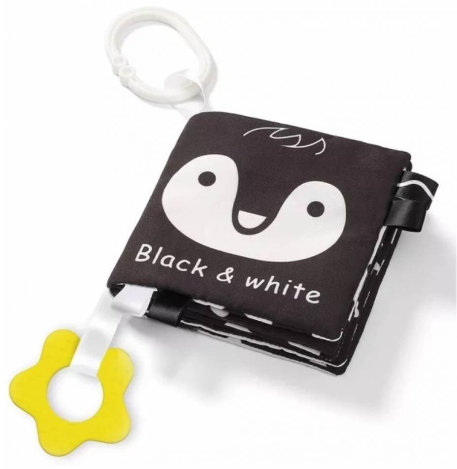 BABYONO knížka na hraní Black&White