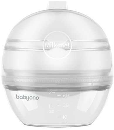 BabyOno odsávačka a sběrač mateřského mléka Milk Me 2v1