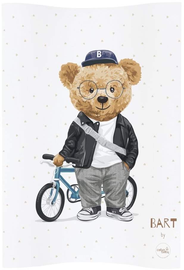 CEBA Cosy Fluffy Puffy Bart 48 × 70 cm