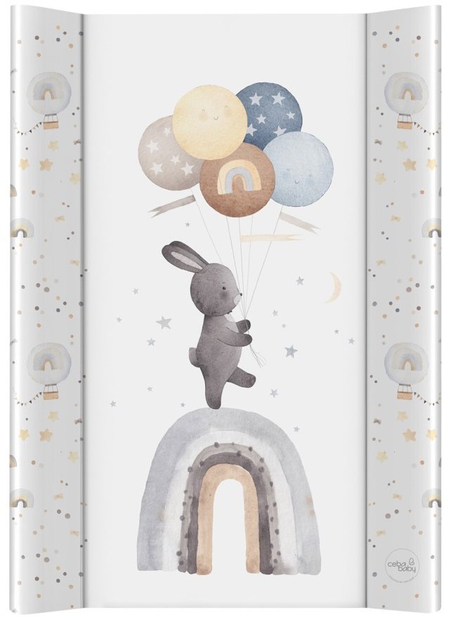 CEBA 2-hranná s pevnou deskou Basic Rainbow Walk 50 × 70 cm