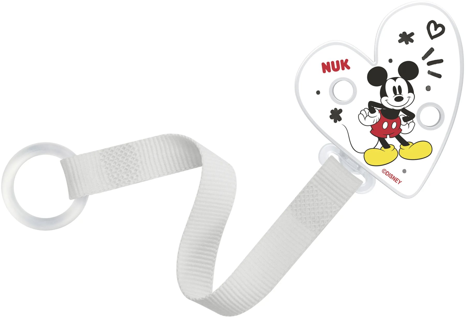 NUK stužka na dudlík Disney Mickey
