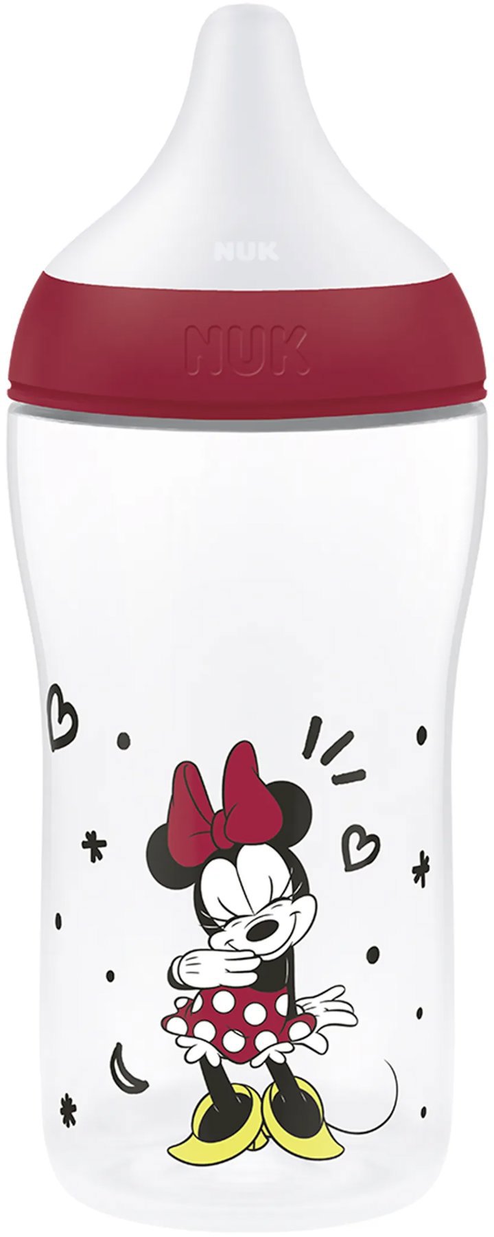 NUK Perfect Match Disney Minnie Red 260 ml