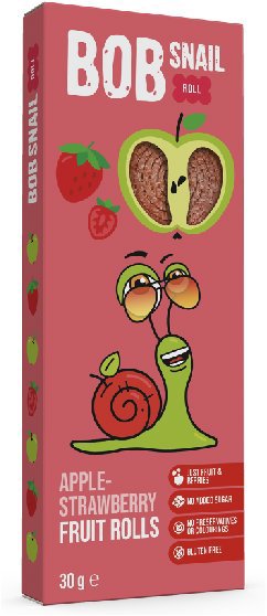 Šnek BOB jablko-jahoda 30 g