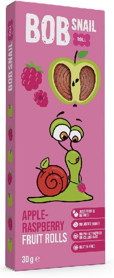 Šnek BOB jablko-malina 30 g