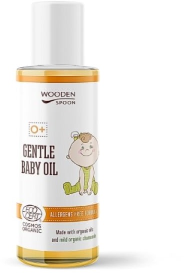 Wooden Spoon Jemný a masážní olej 100 ml