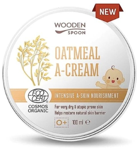 Wooden Spoon Zklidňující krém z ovesných vloček 100 ml