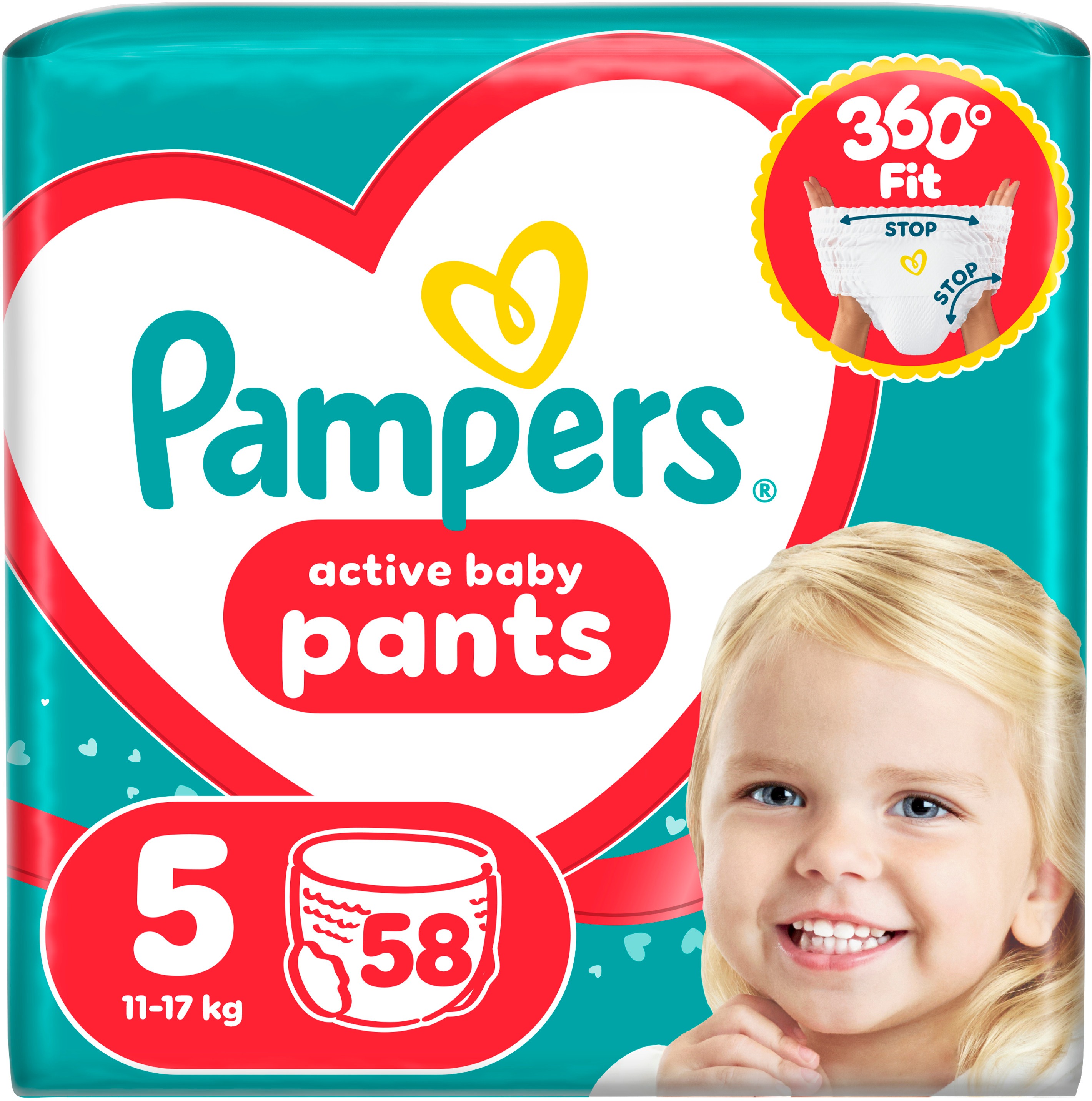 PAMPERS Pants vel. 5 (58 ks)