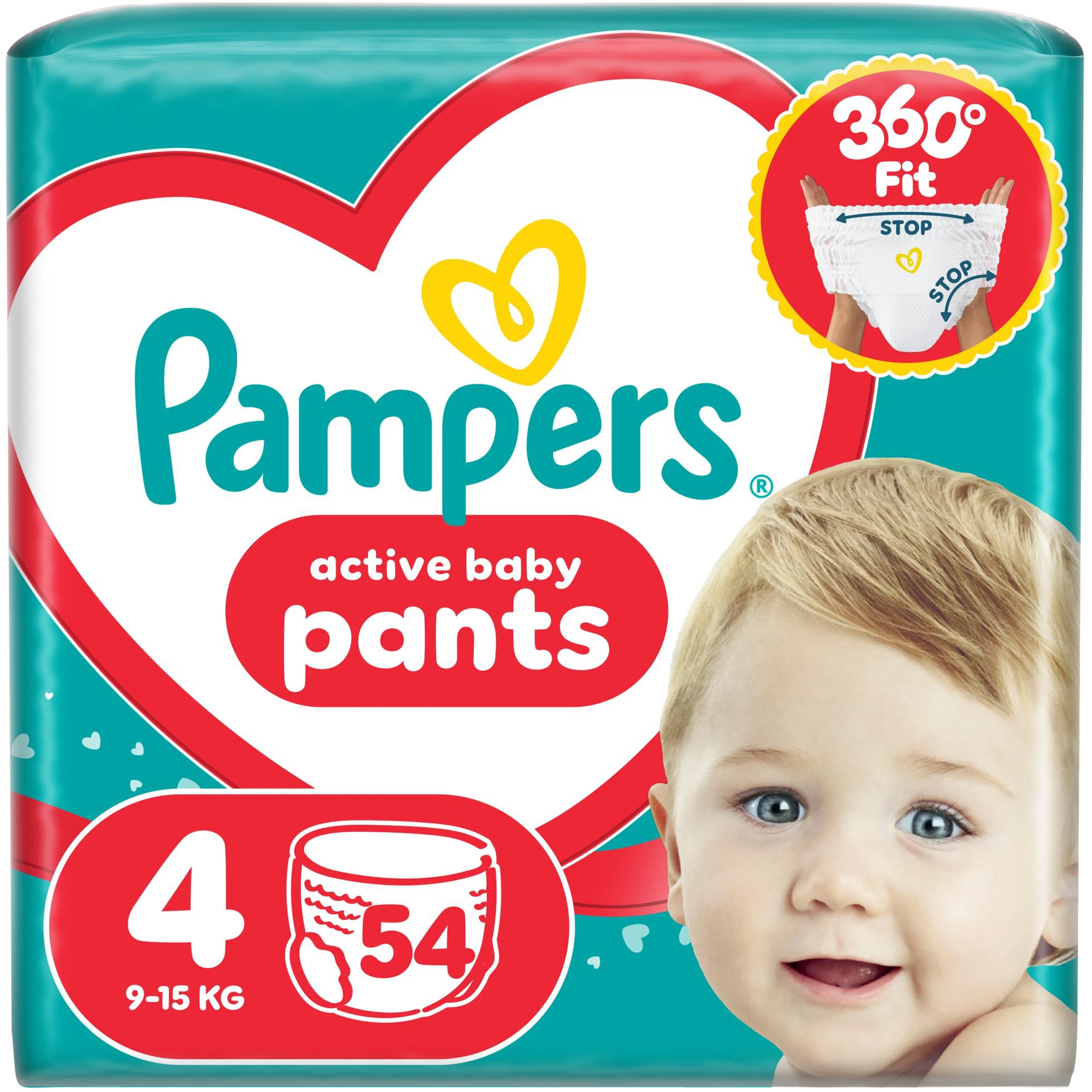 PAMPERS Pants vel. 4 (54 ks)