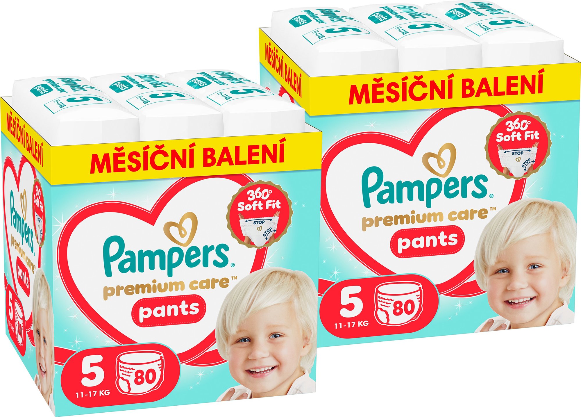 PAMPERS Premium Care Pants vel. 5 (160 ks)