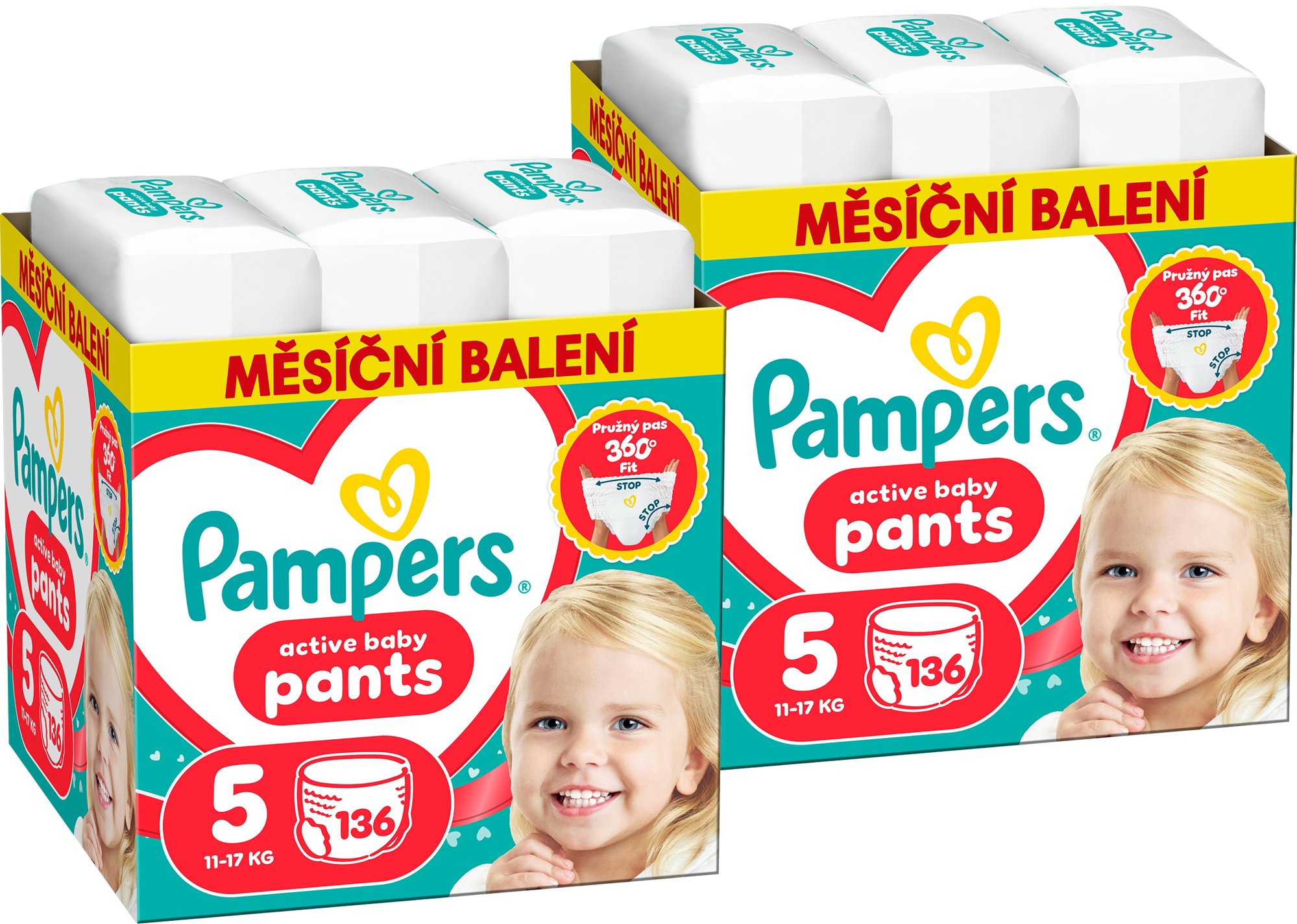 PAMPERS Pants vel. 5 (272 ks)