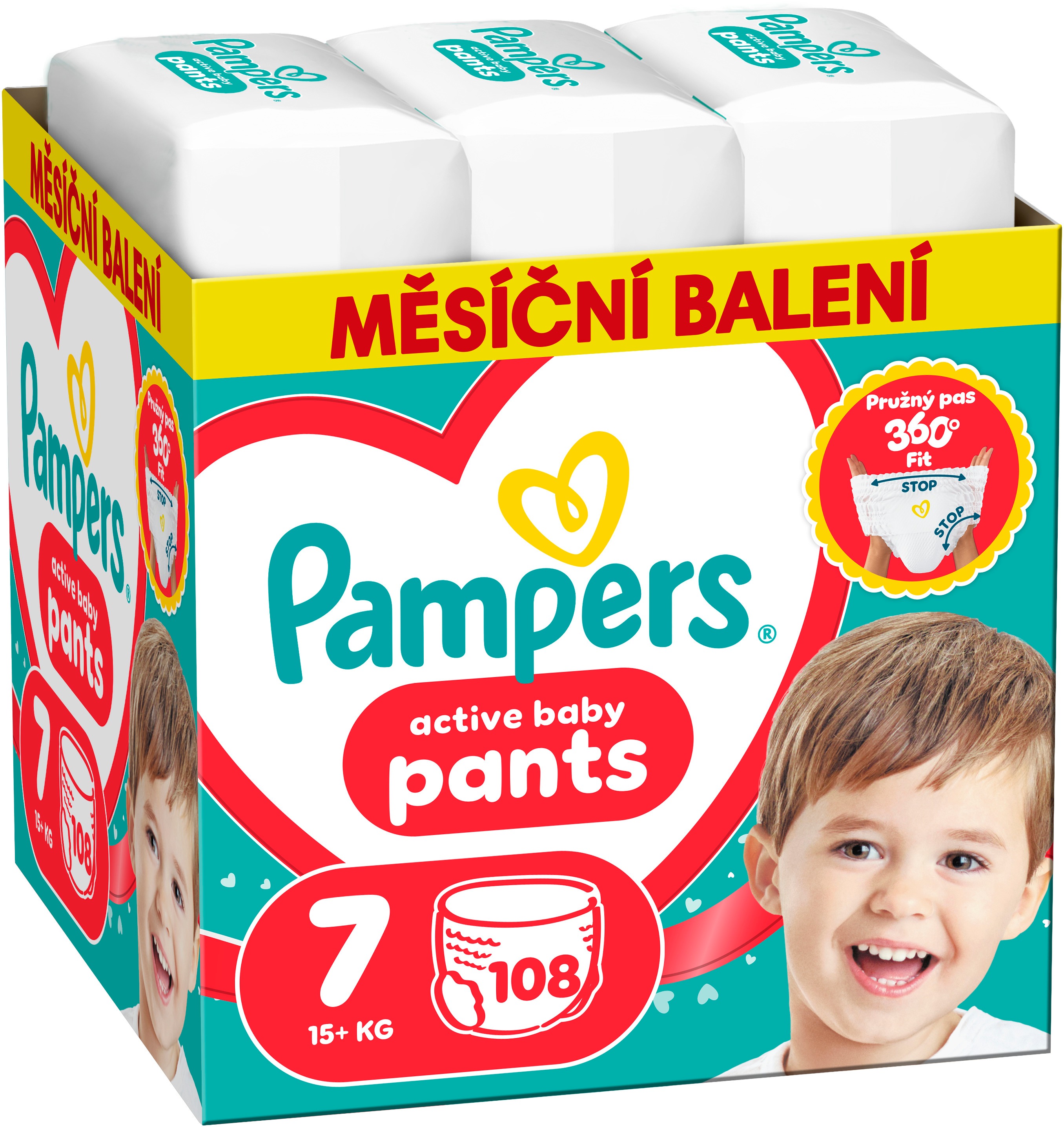 PAMPERS Pants vel. 7 (108 ks)