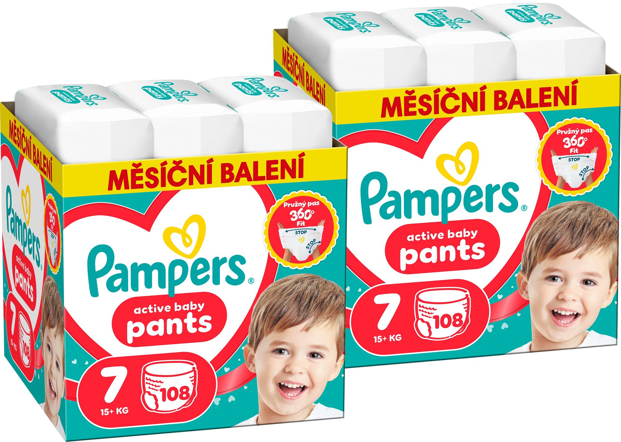 PAMPERS Pants vel. 7 (216 ks)
