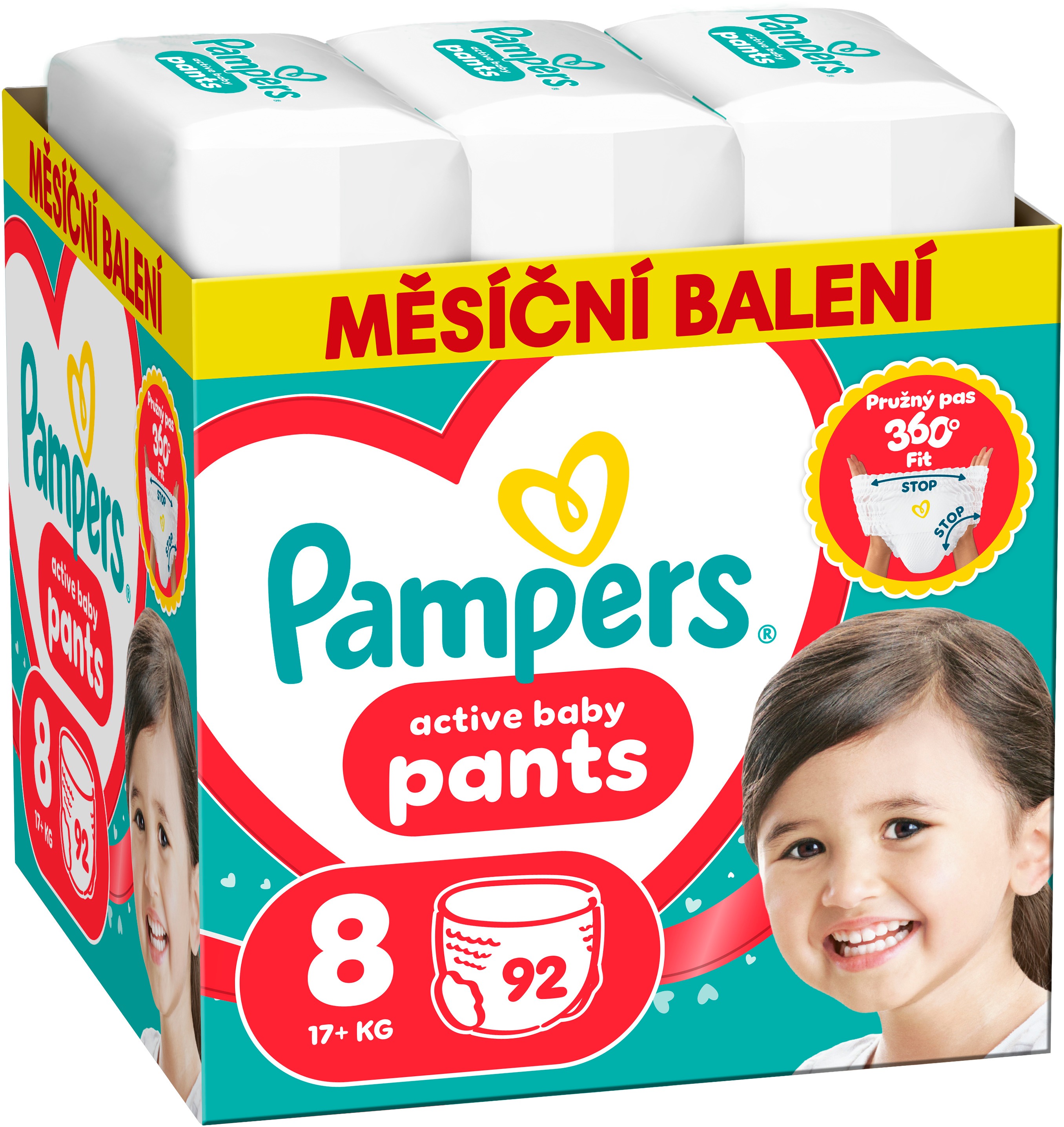 PAMPERS Pants vel. 8 (92 ks)