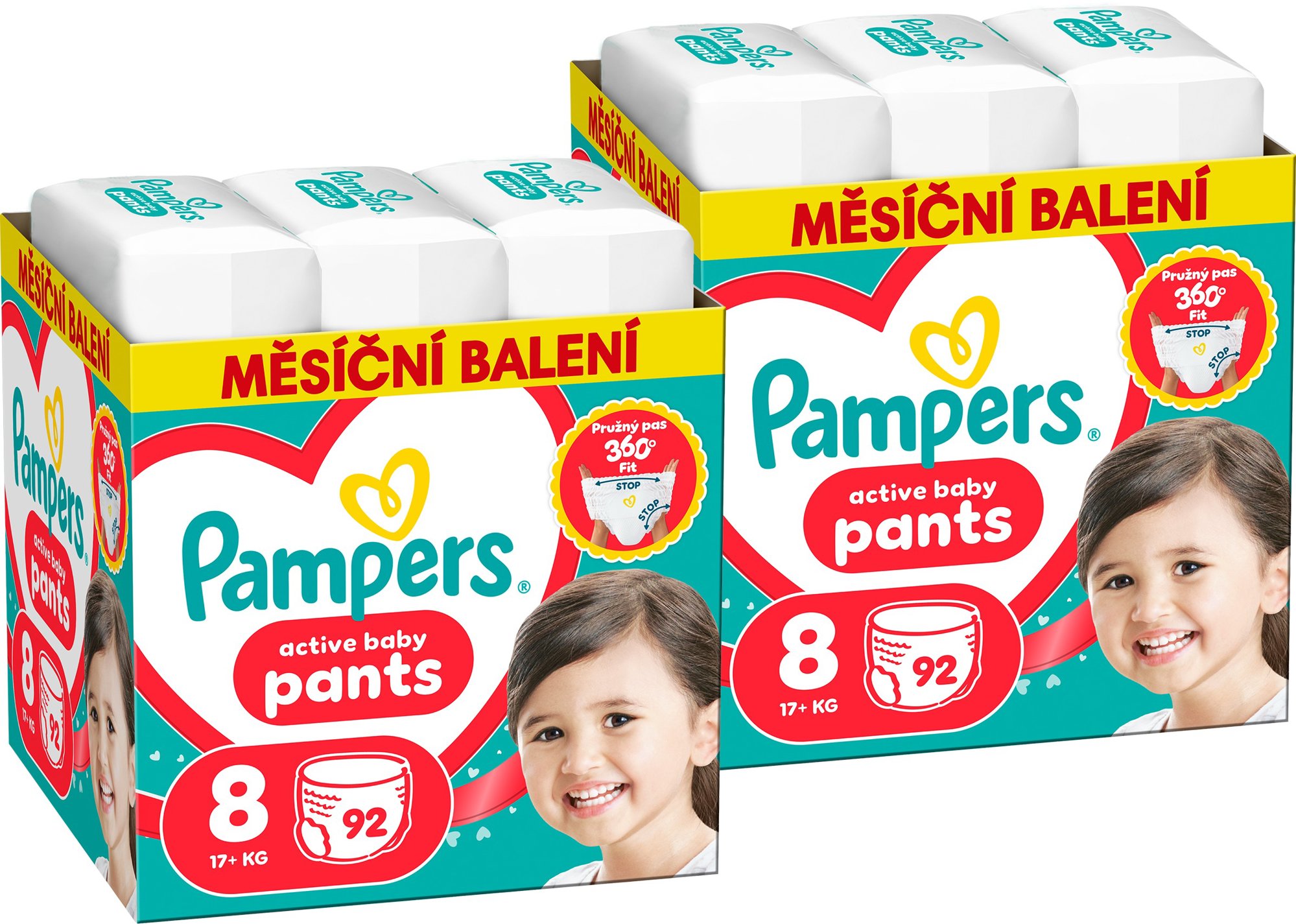 PAMPERS Pants vel. 8 (184 ks)