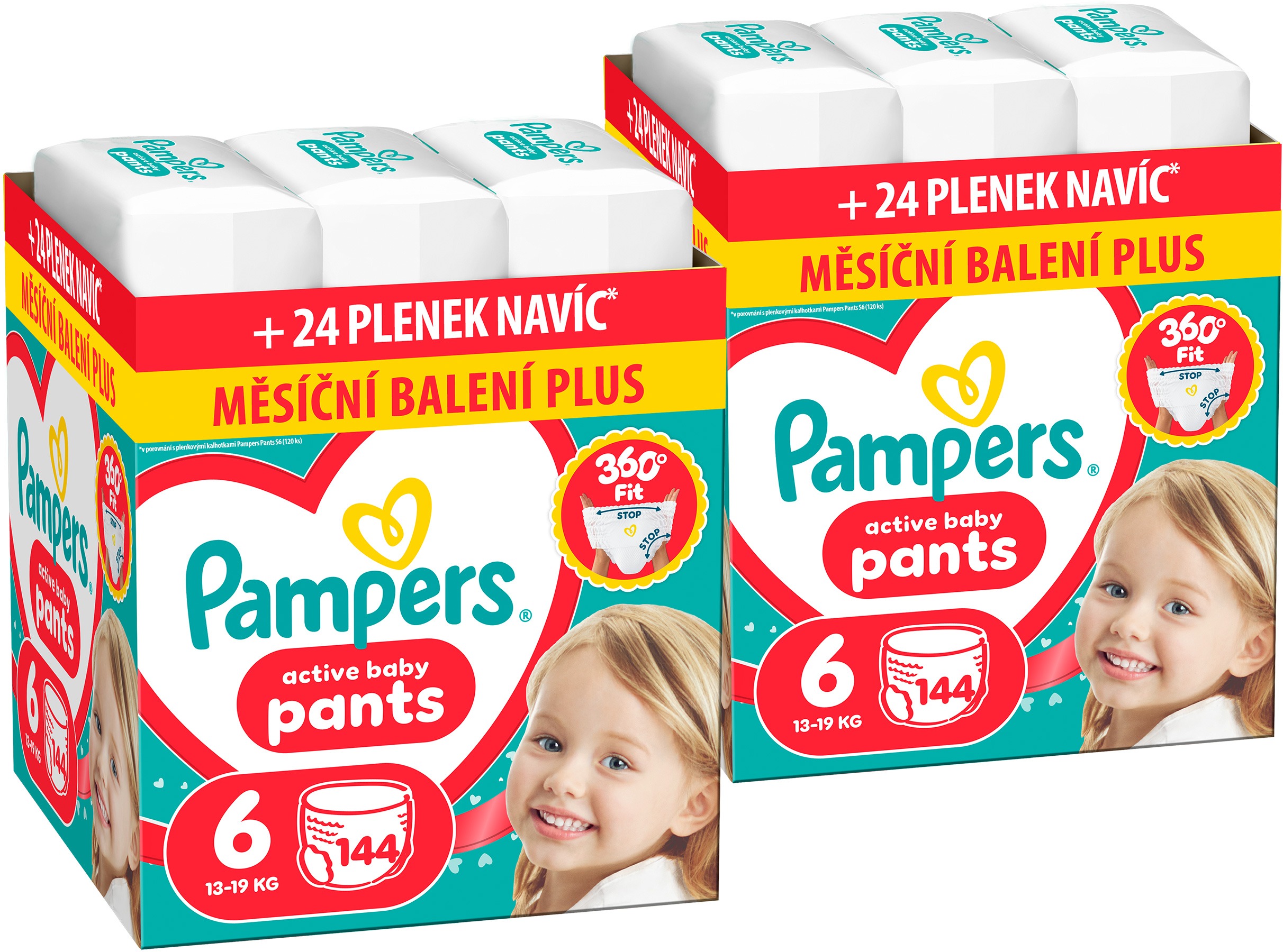 PAMPERS Pants vel. 6 (288 ks)