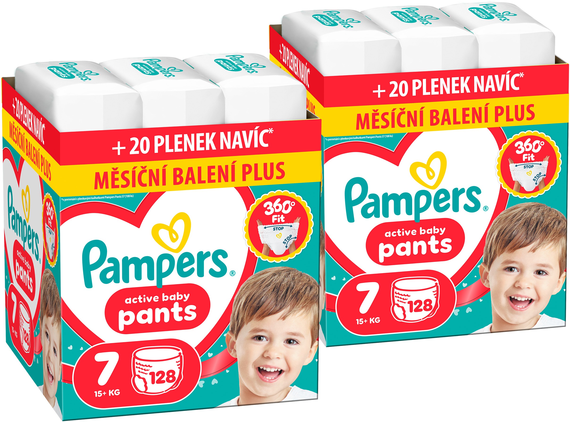 PAMPERS Pants vel. 7 (256 ks)