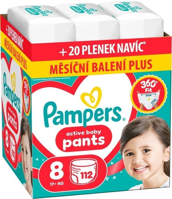 PAMPERS Pants vel. 8 (112 ks)
