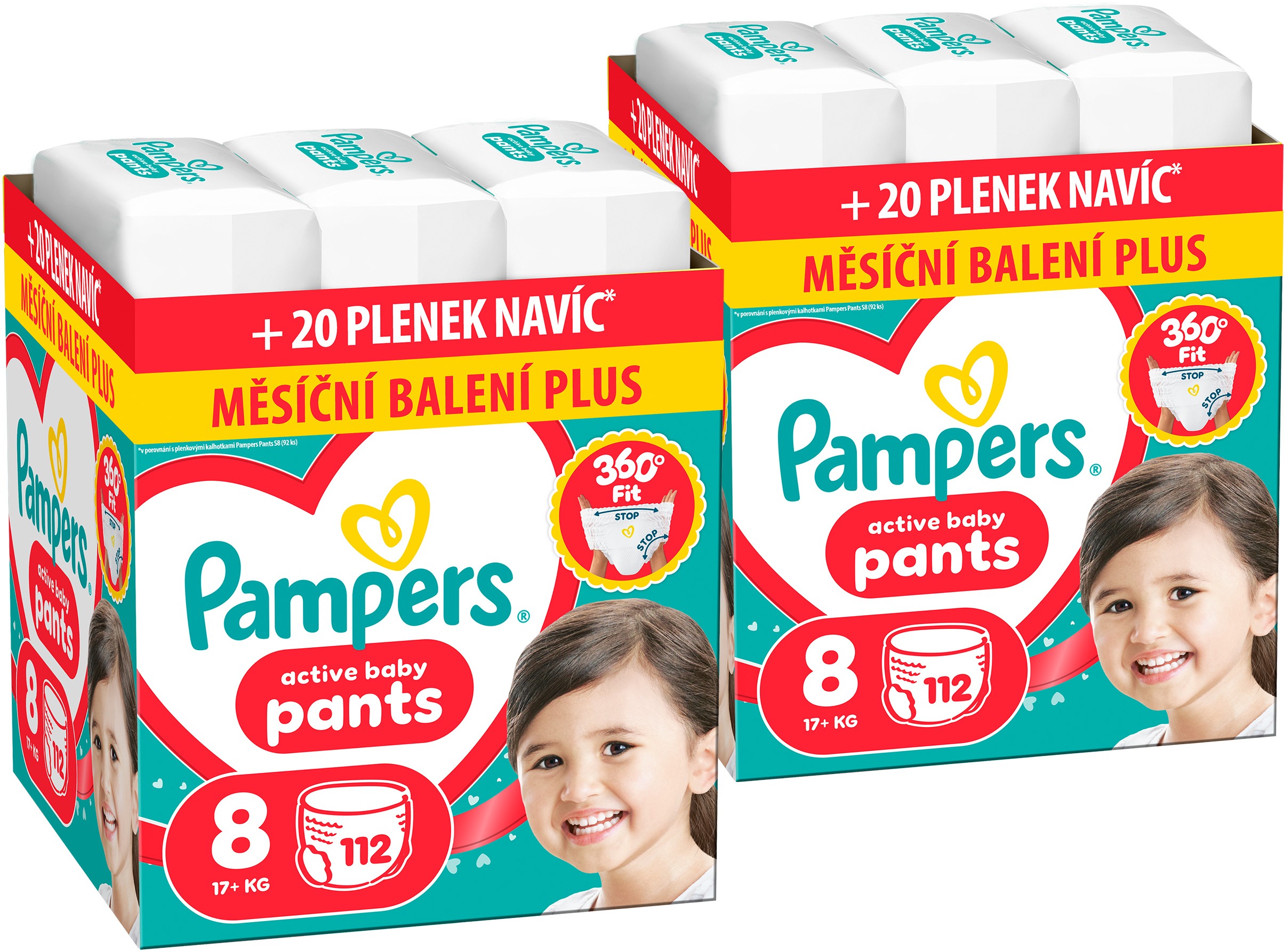 PAMPERS Pants vel. 8 (224 ks)